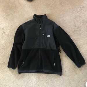Men’s Black North Face Fleece Jacket
